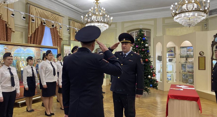 В Иркутске молодые офицеры МВД приняли присягу