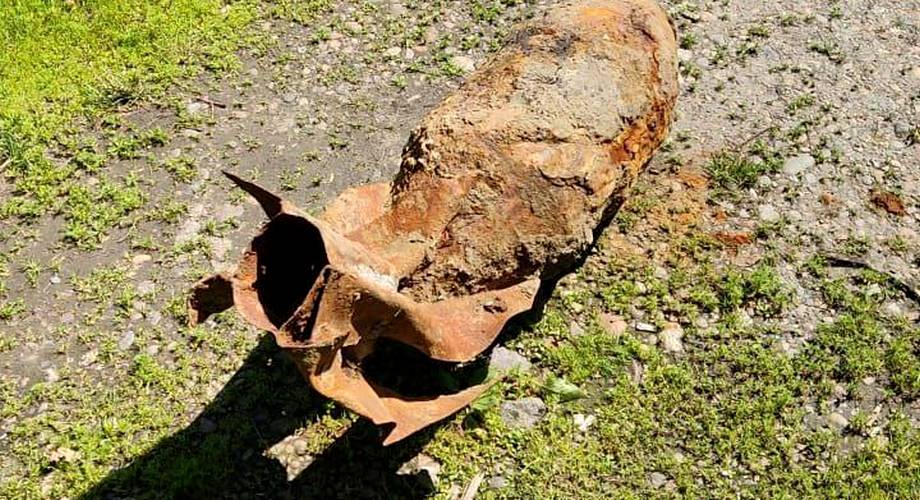 В Иркутске найдена авиабомба со следами коррозии