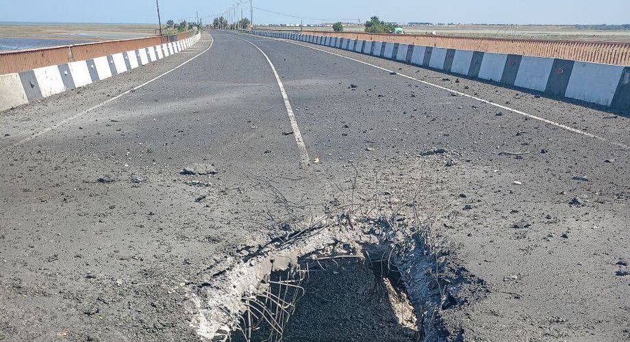 ВСУ нанесли ракетный удар по Чонгарскому мосту 