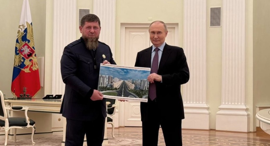 Владимир Путин в Москве провел встречу с Кадыровым