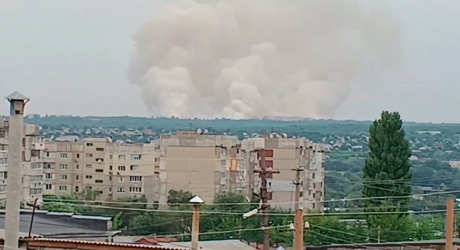 ВСУ обстреляли Луганск
