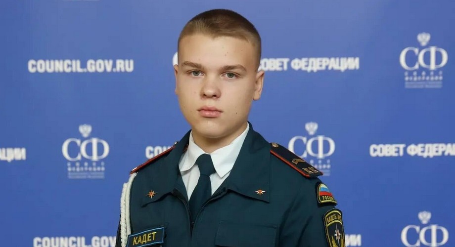 Школьник из Братска за проявленное мужество при атаке БПЛА удостоен медали Совета Федерации 